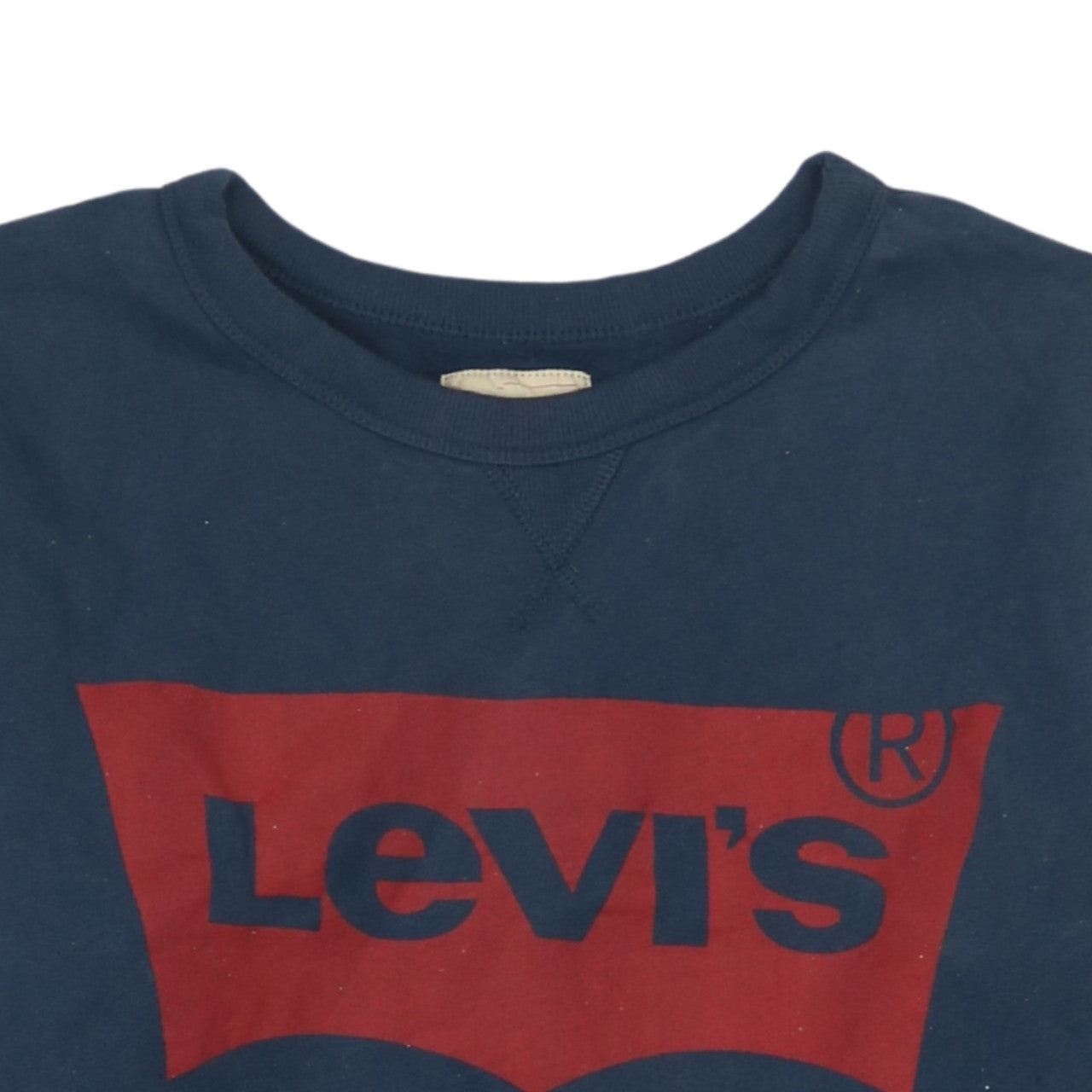 Levi's Boys Blue Logo Pullover Sweatshirt Size 16 Years