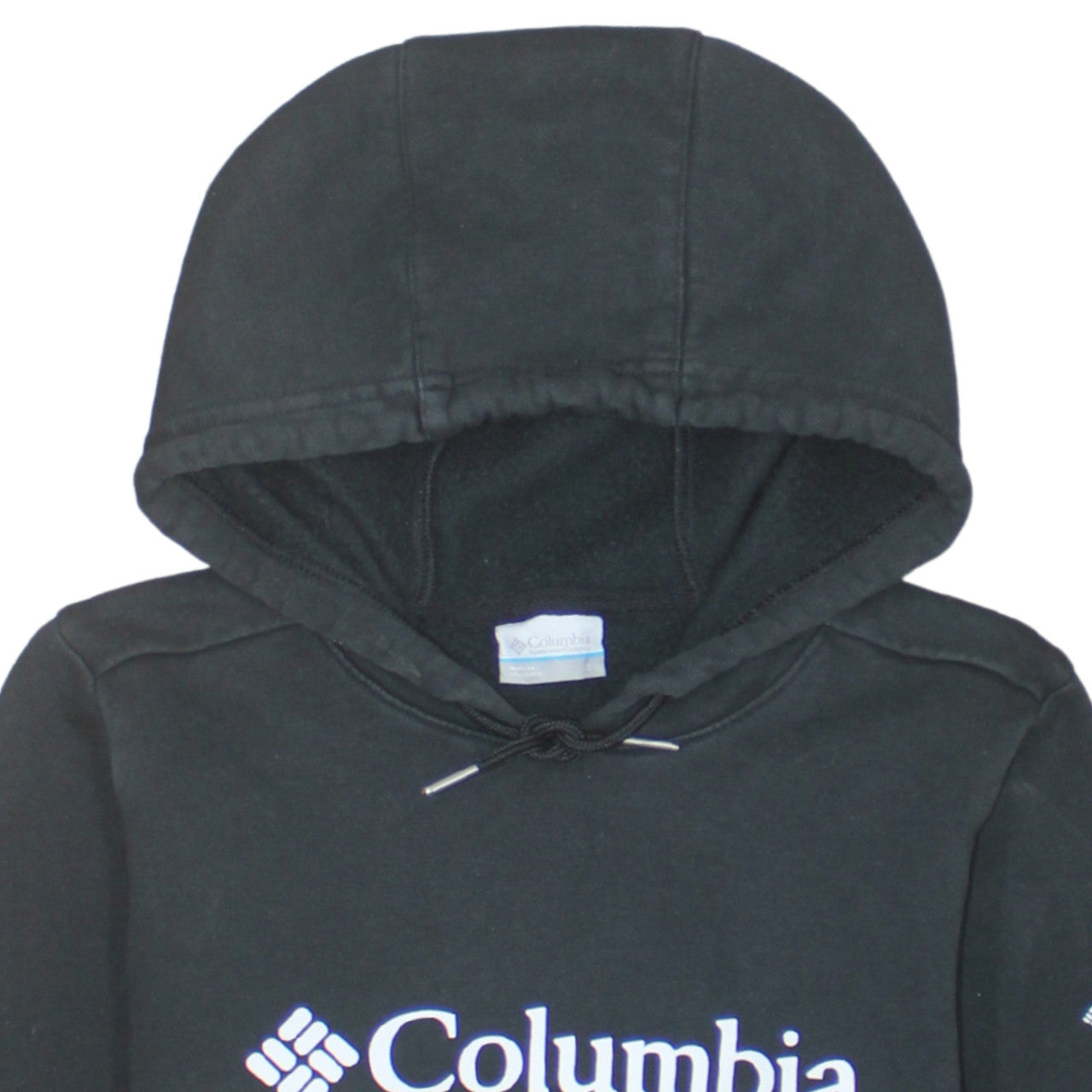 Columbia Men Black Pullover Hoodie Size S Fleece Outdoor