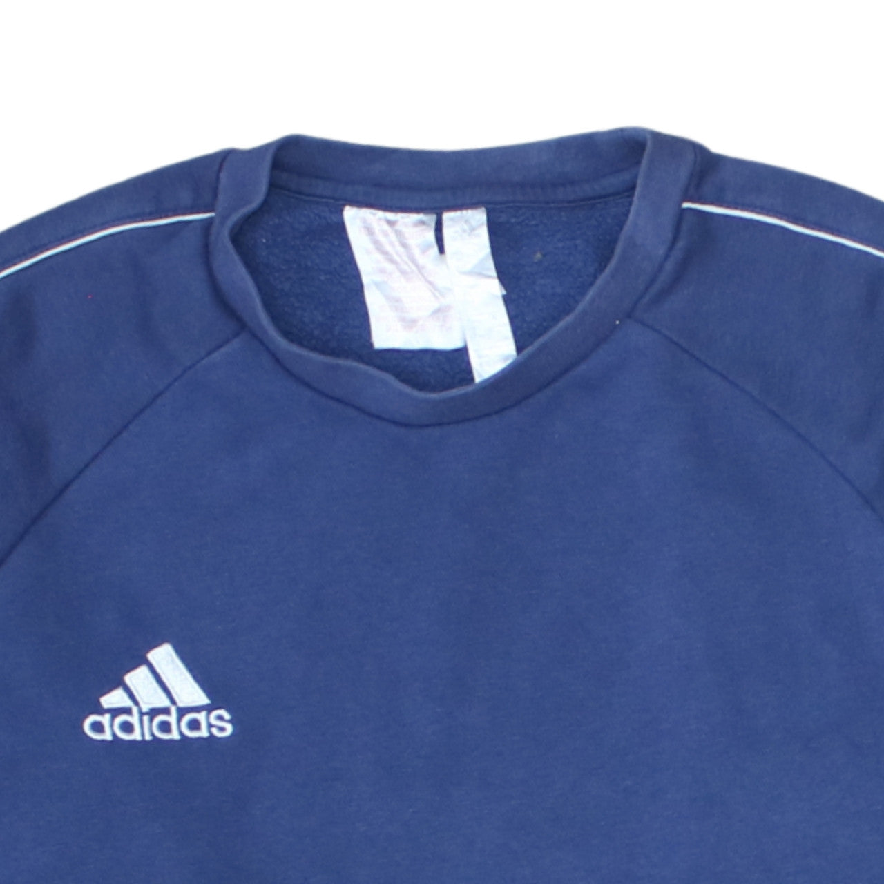 Adidas Boys Blue Crew Neck Pullover Fleece Sweatshirt 13-14 Years
