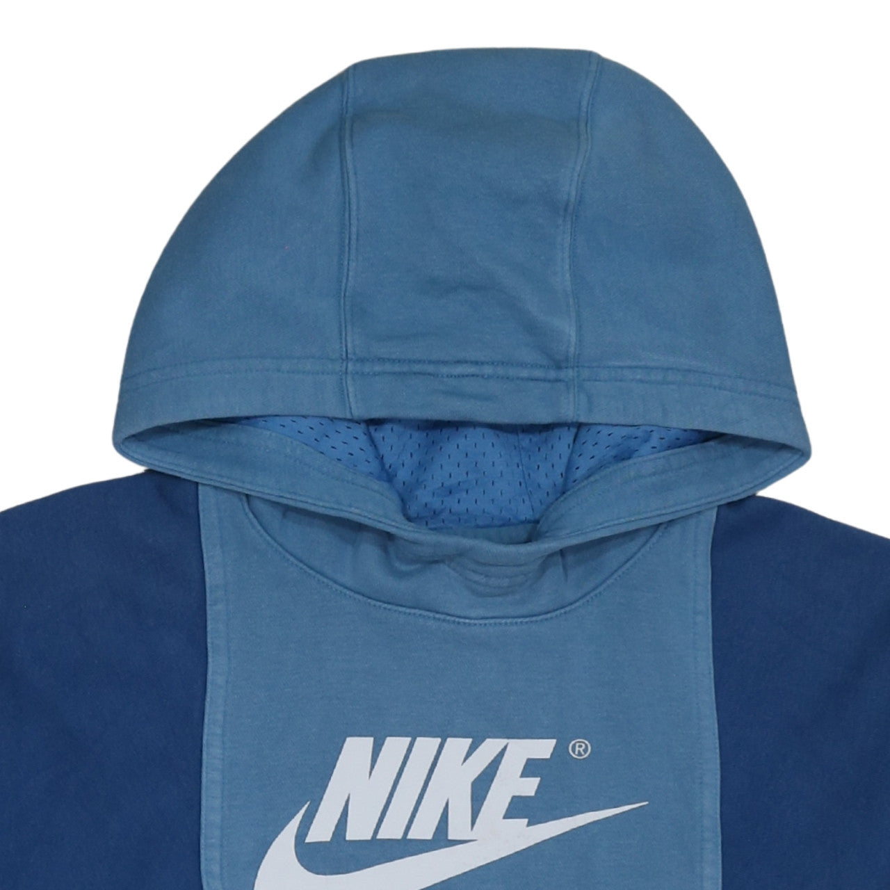 Nike Boys Blue XL Pullover Hoodie Fleece Sweatshirt Logo Hooded Jumper