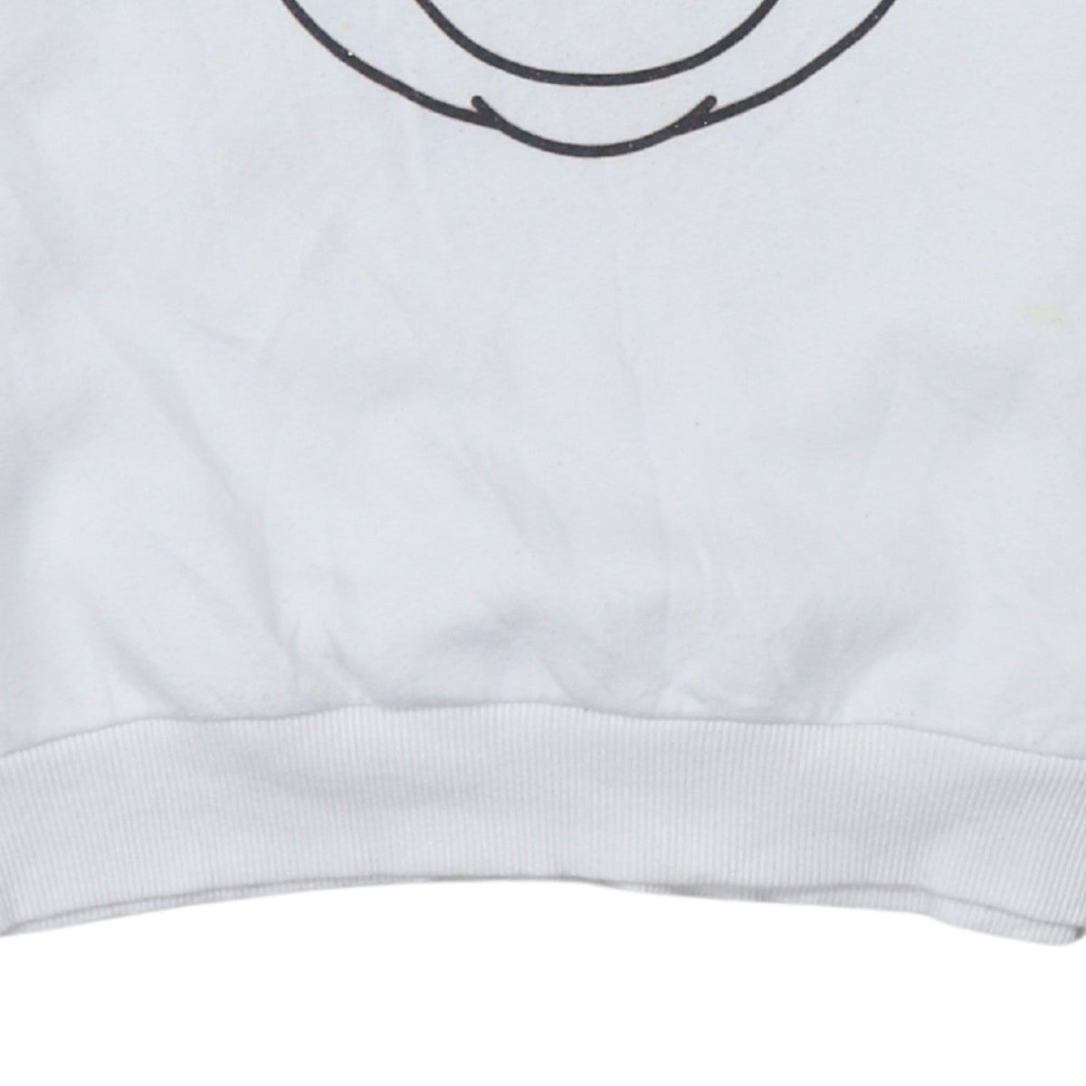 Disney Girls White Mickey Mouse Pullover Sweatshirt 12-13 Years