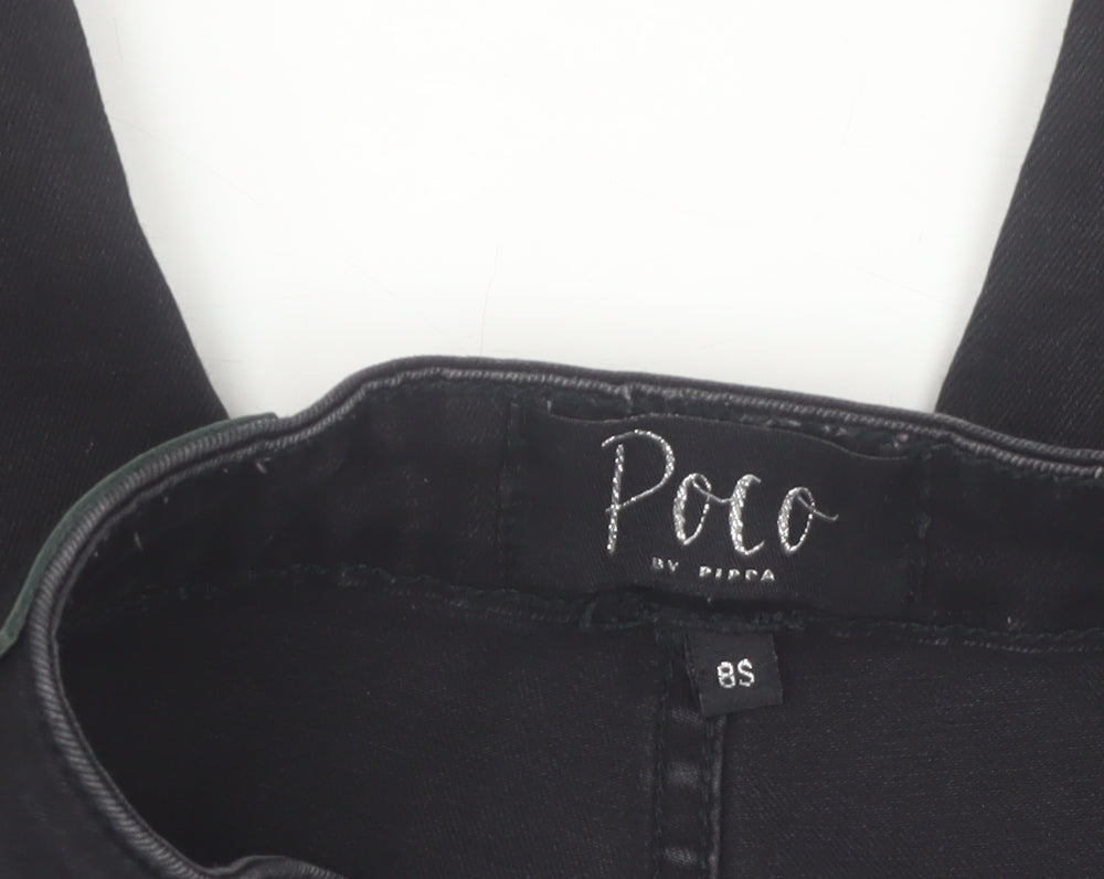 Poco by Pippa Women's Black Size 8S High Rise Skinny Jeans