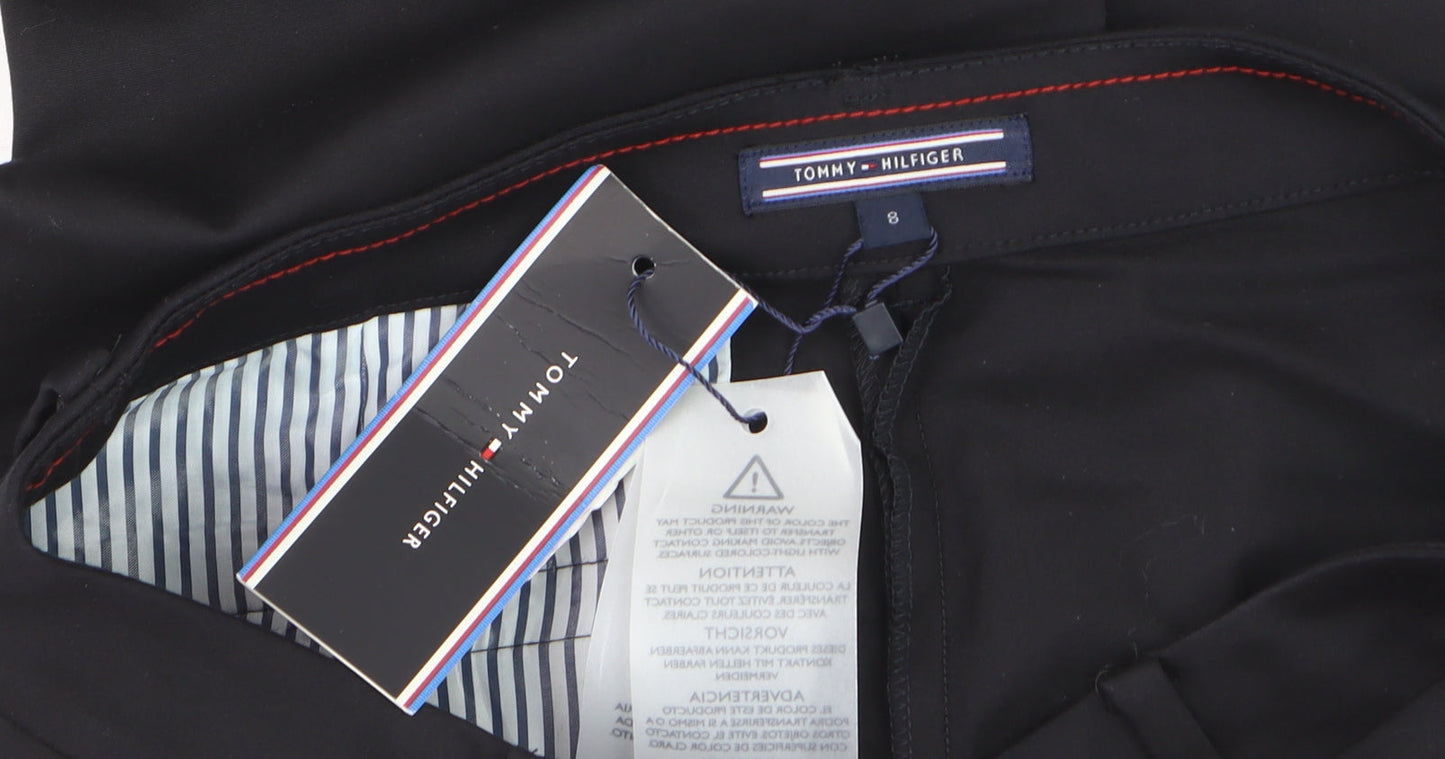 Tommy Hilfiger Men's Black Slim Fit Chino Trousers M