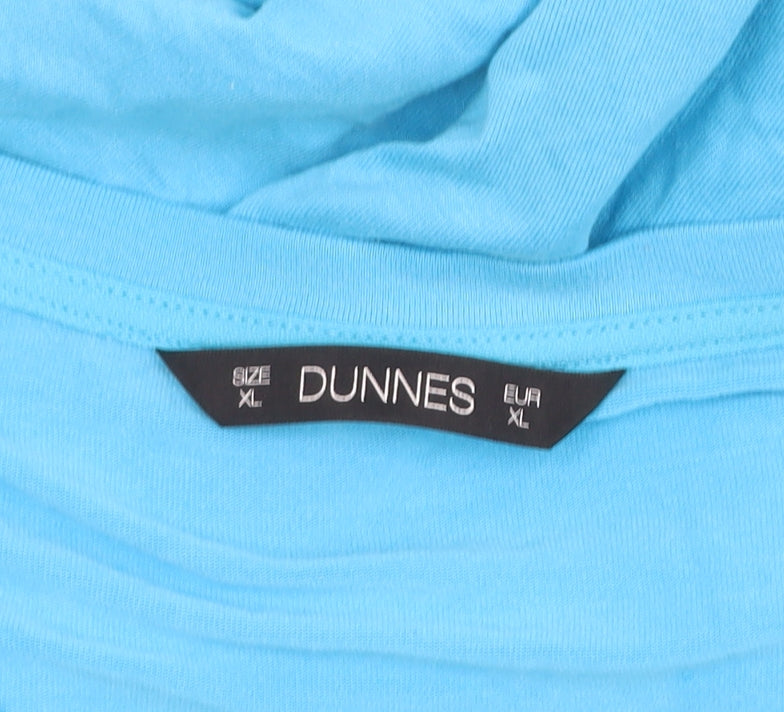 Dunnes Men’s Blue V-Neck Short Sleeve T-Shirt Size XL