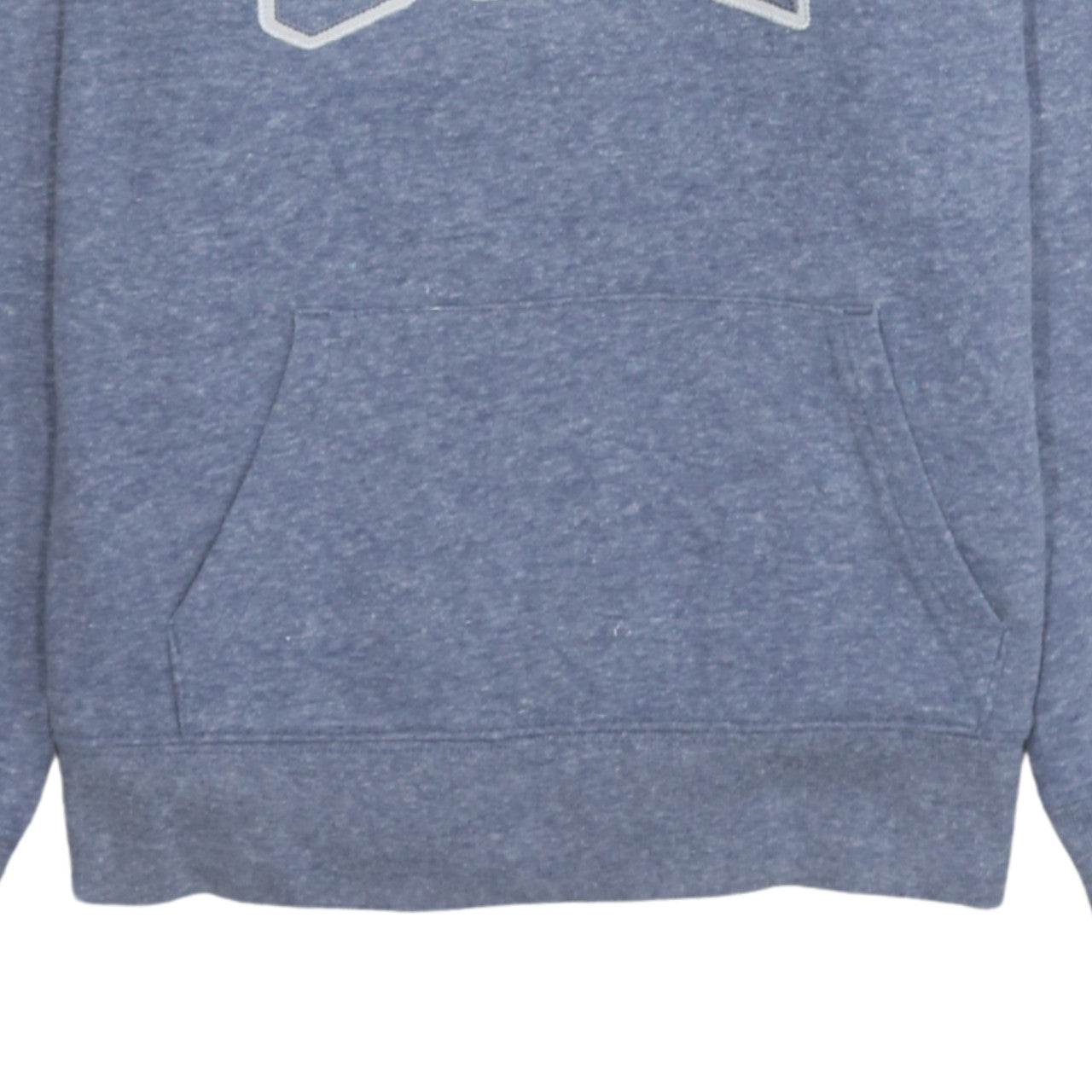 Gap Men's Blue Small Pullover Hoodie with Logo Fleece Sweatshirt