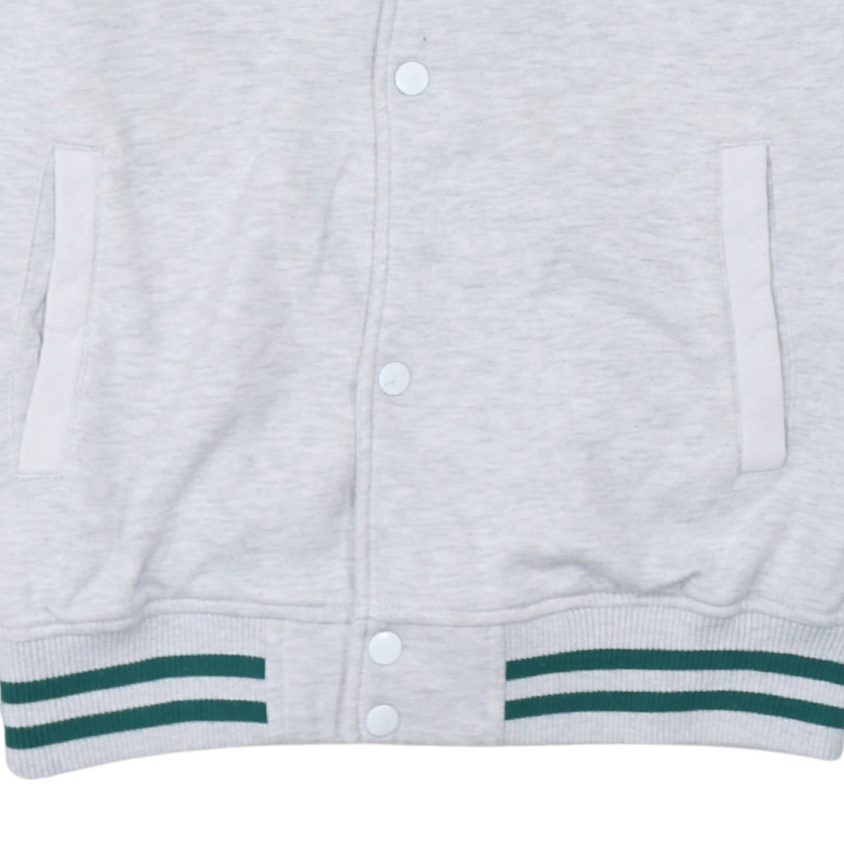 Primark Men’s Grey Varsity Jacket Small Letterman College Style
