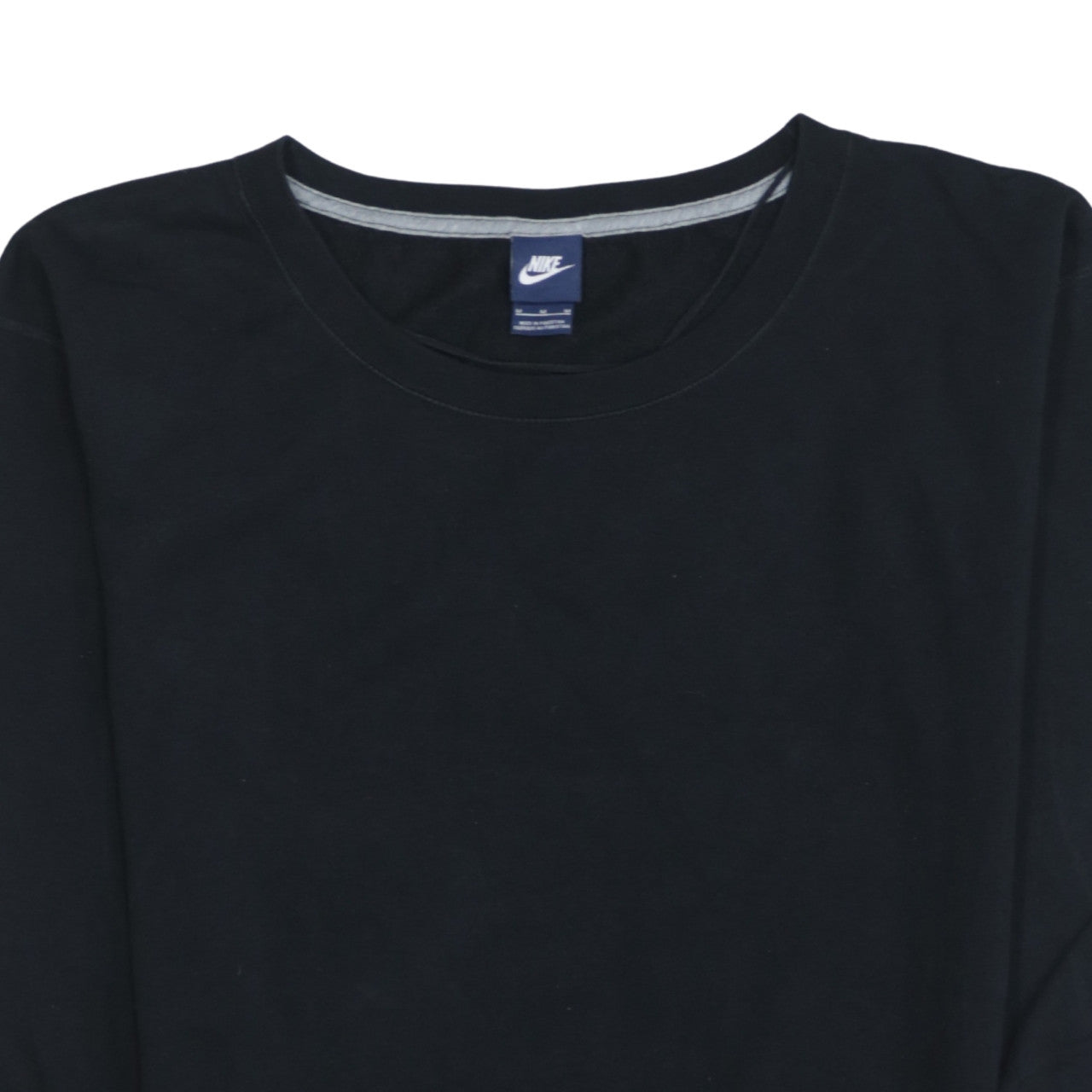 Nike Men's Black M Pullover Sweatshirt Crew Neck Logo Sportswear