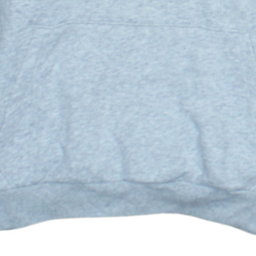 Puma Women's Grey Pullover Hoodie Size 12 Logo Print