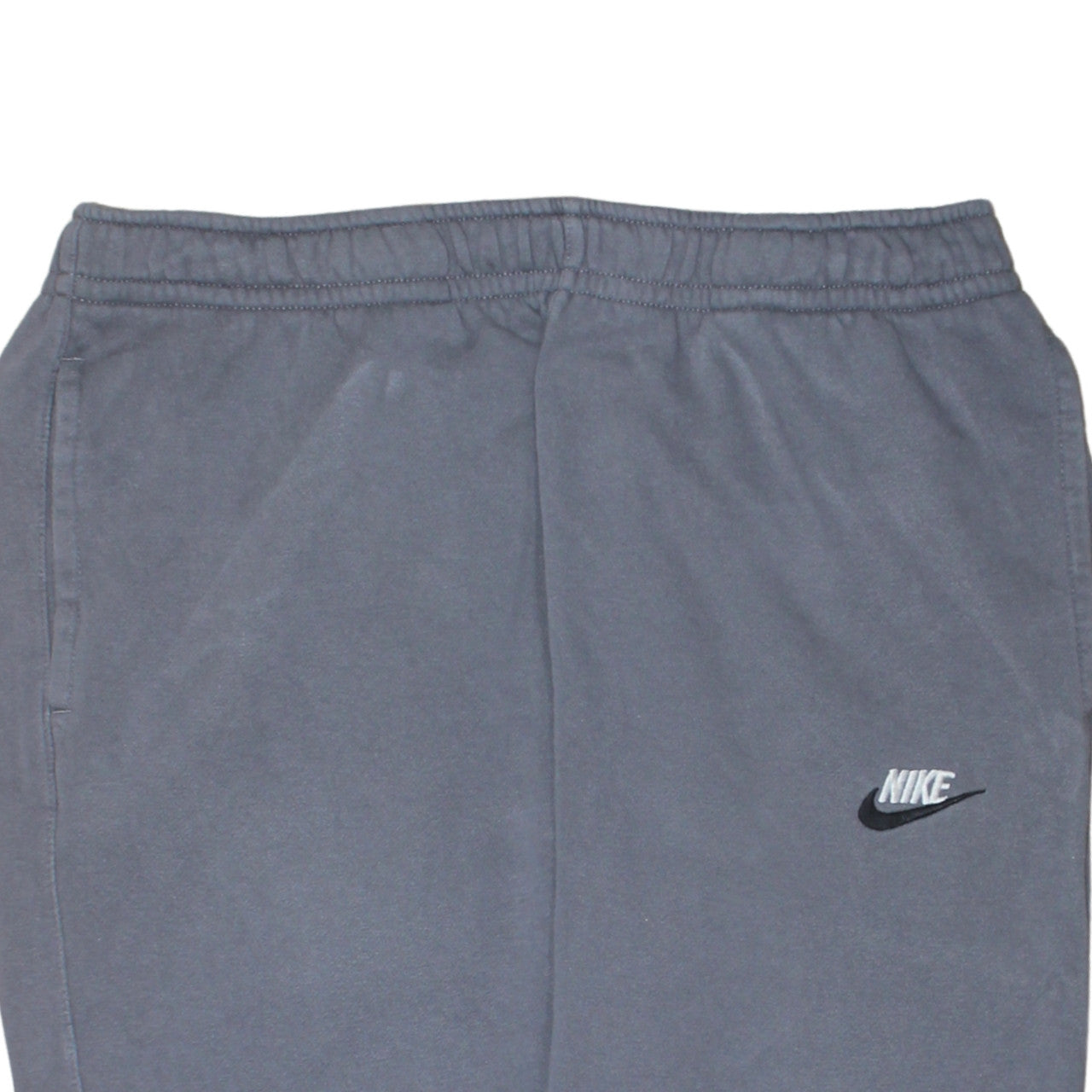 Nike Men's Grey Jogger Sweatpants M Regular Fit Fleece Activewear
