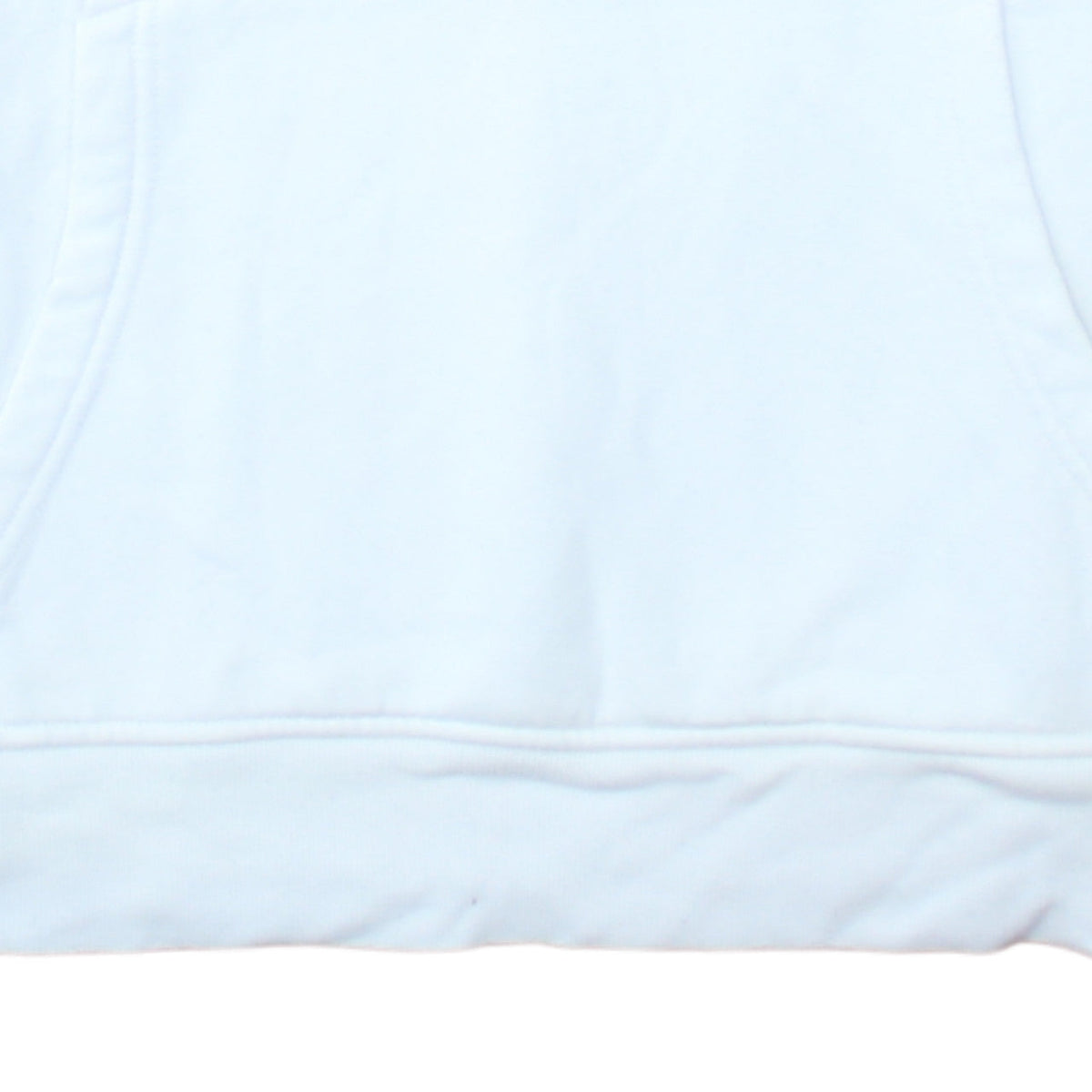 Gap Men’s White Logo Pullover Hoodie Fleece M Regular Fit