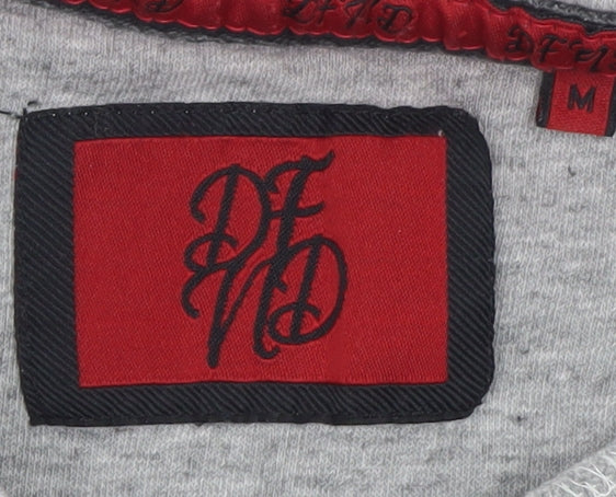 DFND Men’s Grey Crew Neck Pullover Sweatshirt Size M