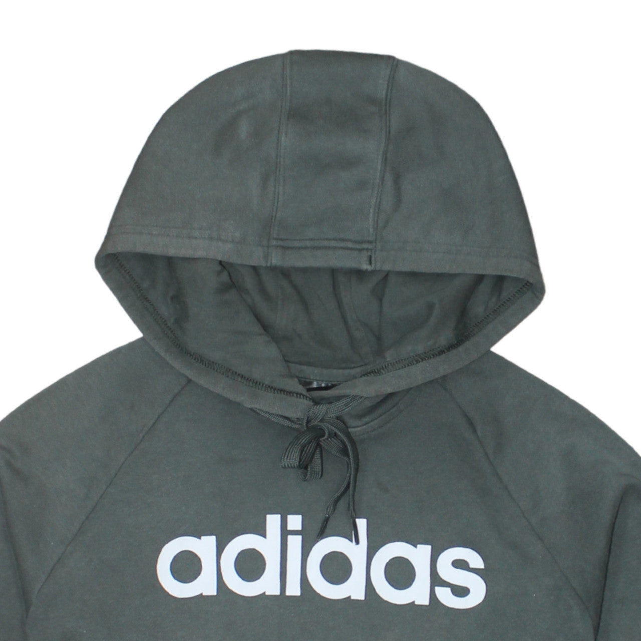 Adidas Womens Black Pullover Hoodie Size 14 Long Sleeve Logo Print