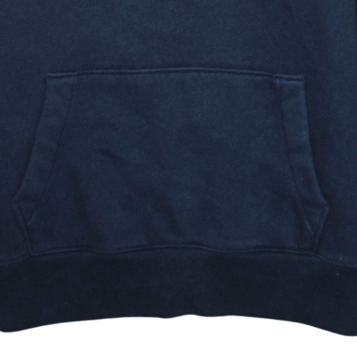 Hollister Womens Navy Blue Pullover Hoodie XS Cotton Blend Logo Must-Have Collection