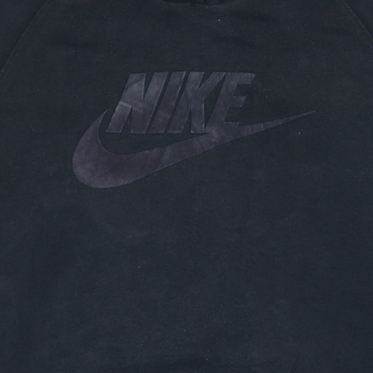 Nike Womens Black Pullover Hoodie Size S 8/10 Sportswear Logo Sweatshirt