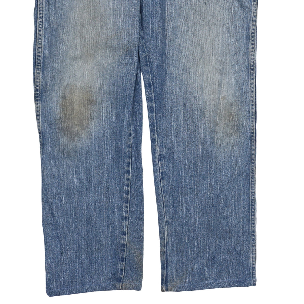 Wrangler Men's Blue Cowboy Cut Straight Fit Denim Jeans 36x34