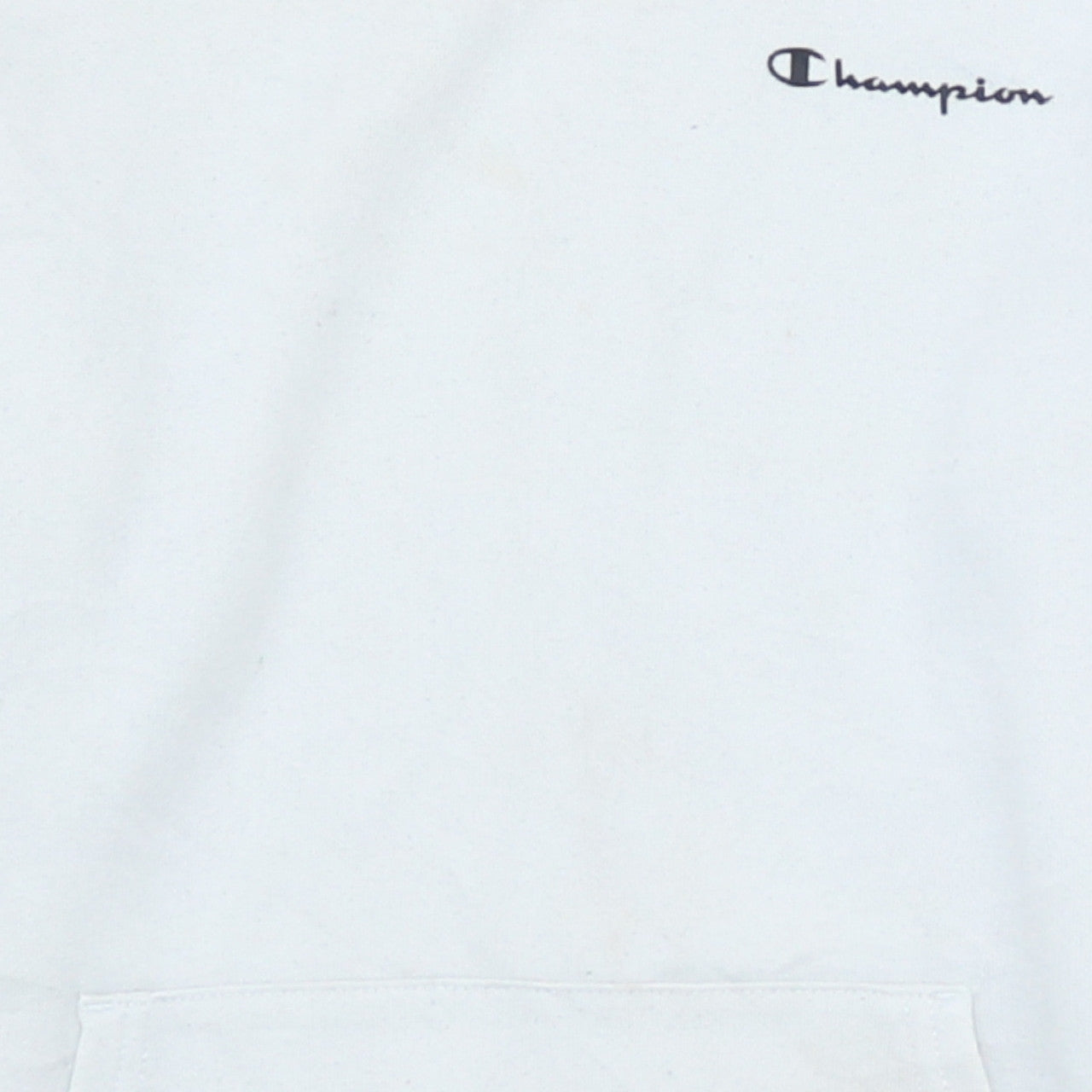 Champion Boys White Pullover Hoodie XL 13-14 Years Cotton Blend Logo Sweatshirt