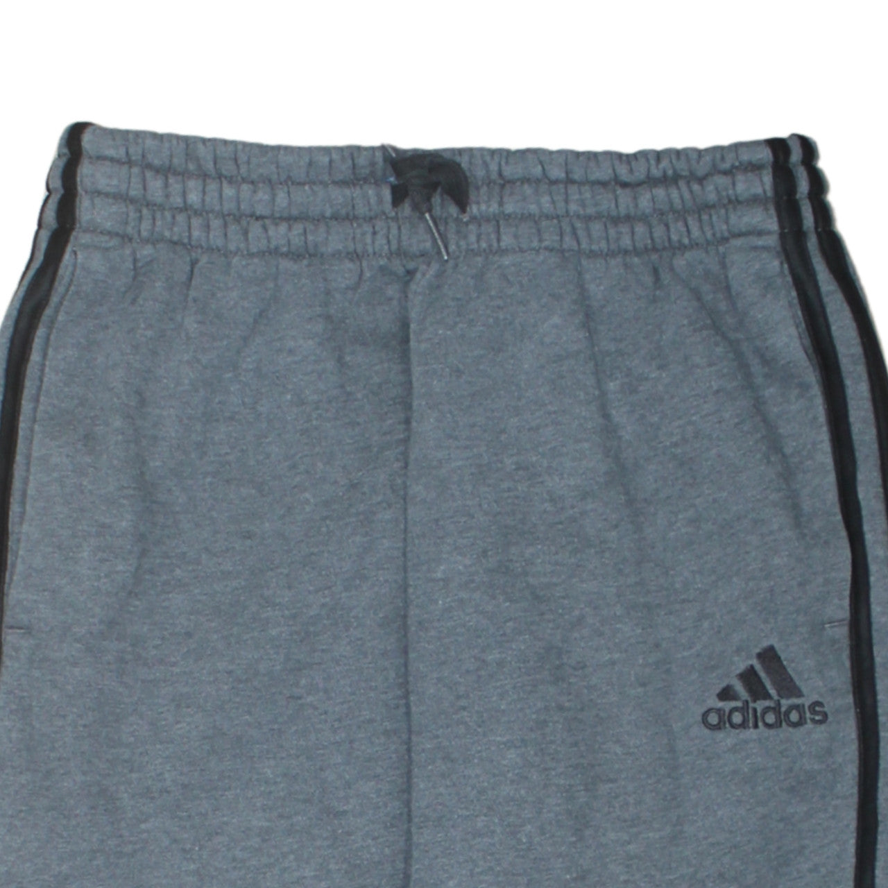Adidas Men's Grey Jogger Sweatpants Small Elastic Waist Tapered Fit