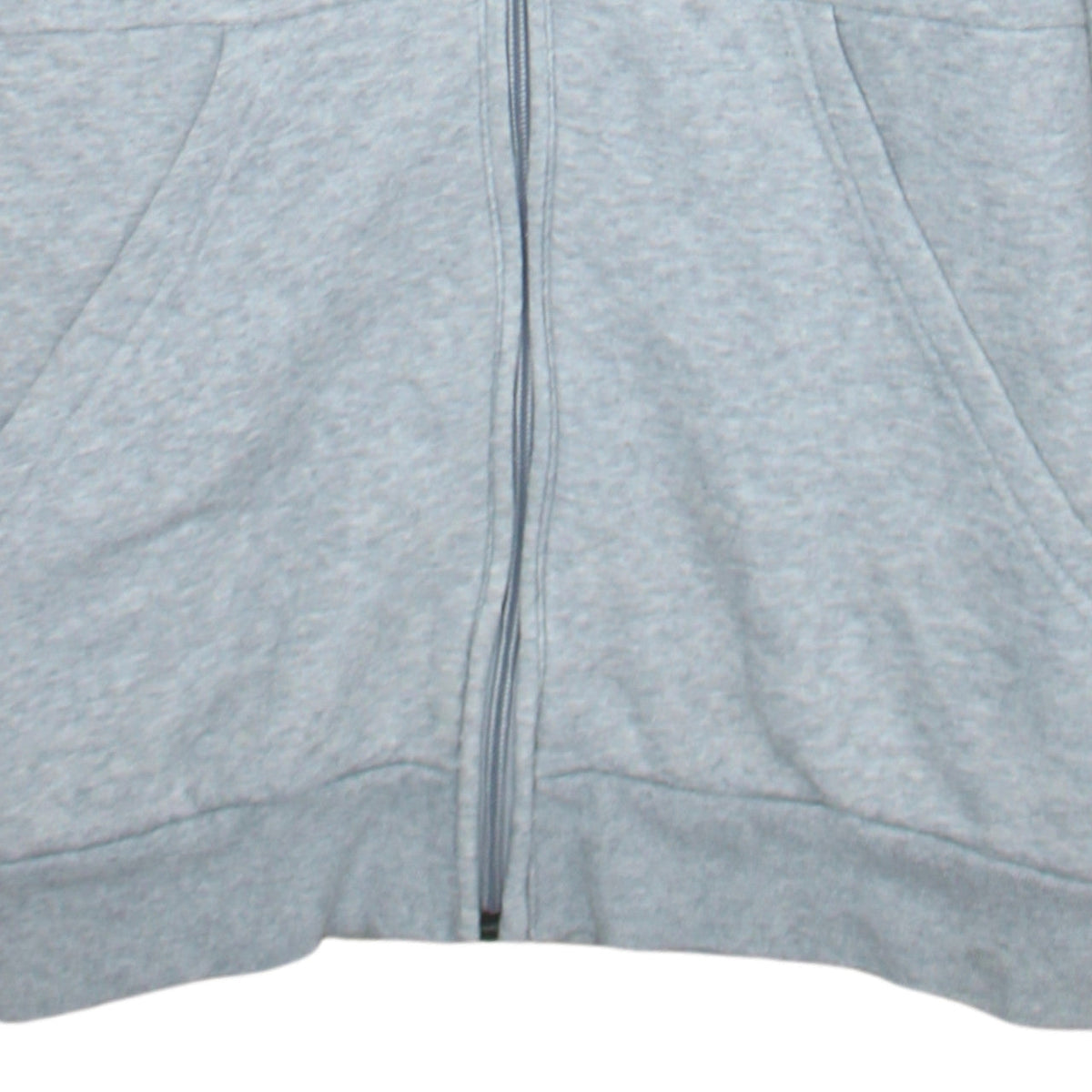 adidas Men's Grey Full Zip Hoodie Size M Sportswear