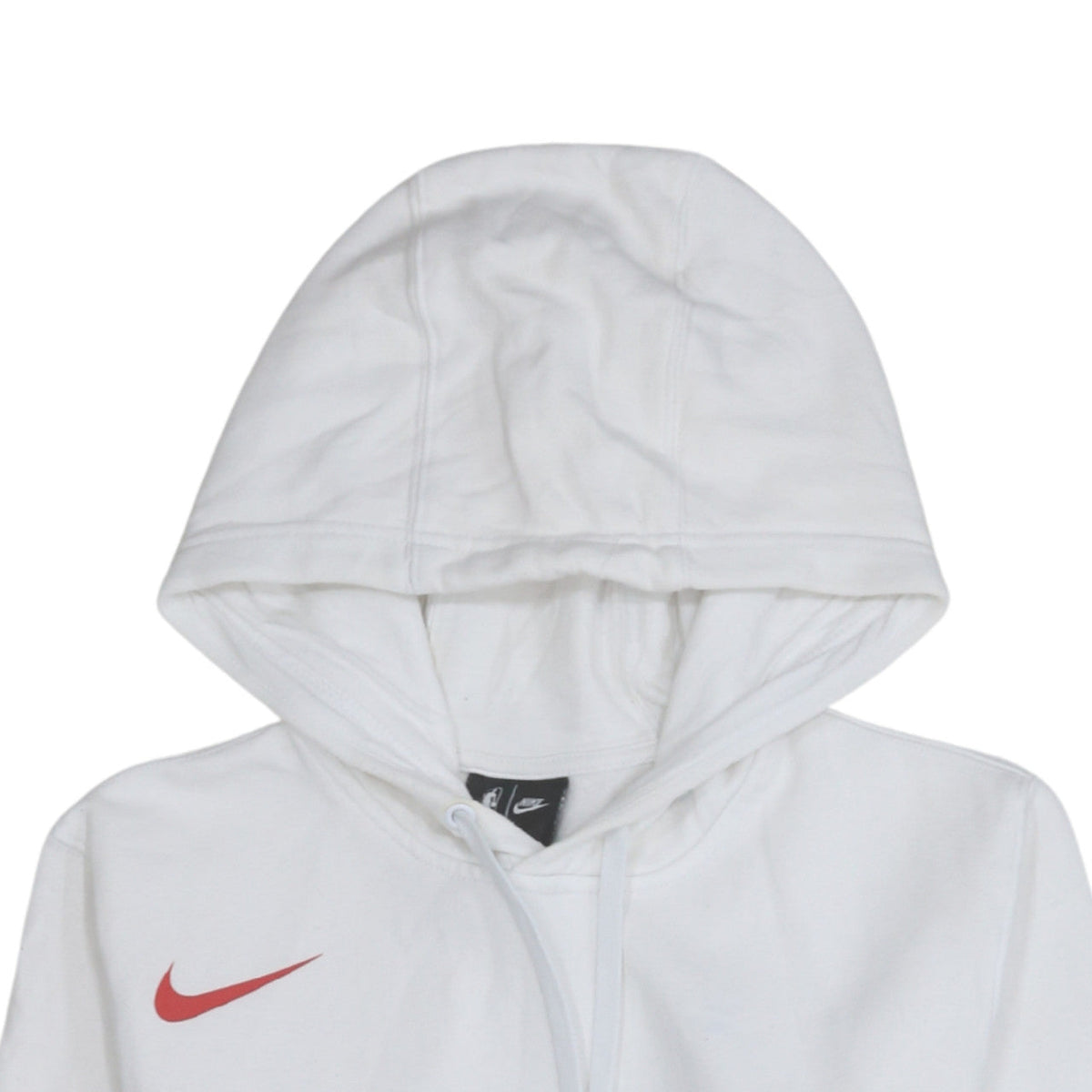 Nike Men's White H-Town Pullover Hoodie Size S Regular Fit Sportswear