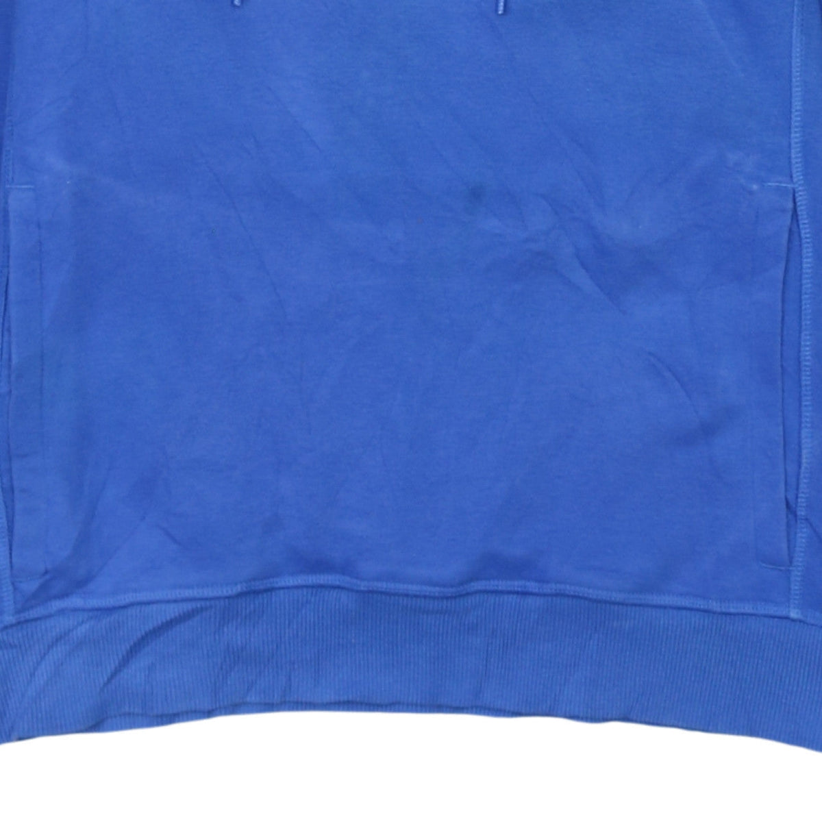 Adidas Men's Blue Hooded Pullover Sweatshirt Small
