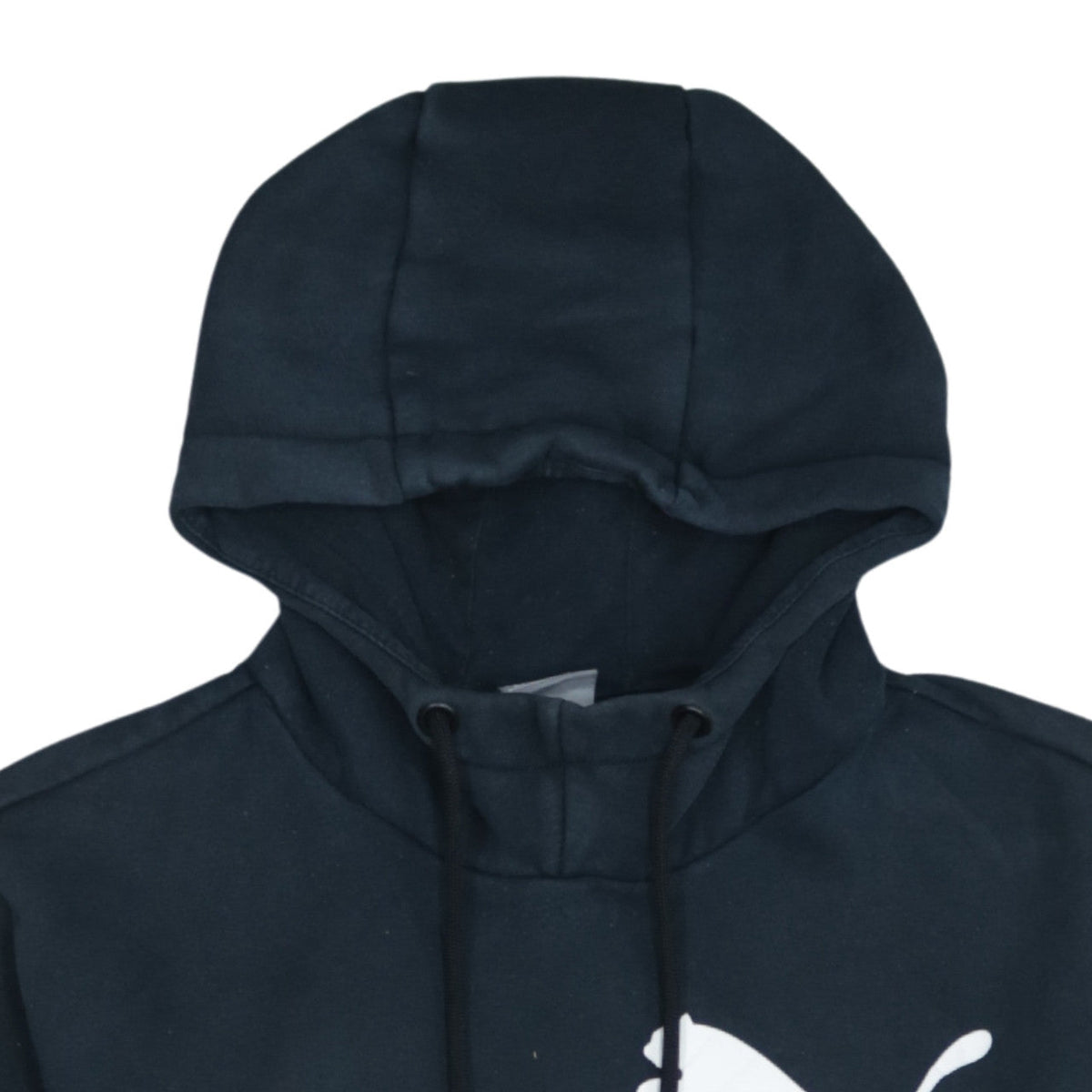 Puma Women's Black Pullover Hoodie Size S Relaxed Fit Logo Design