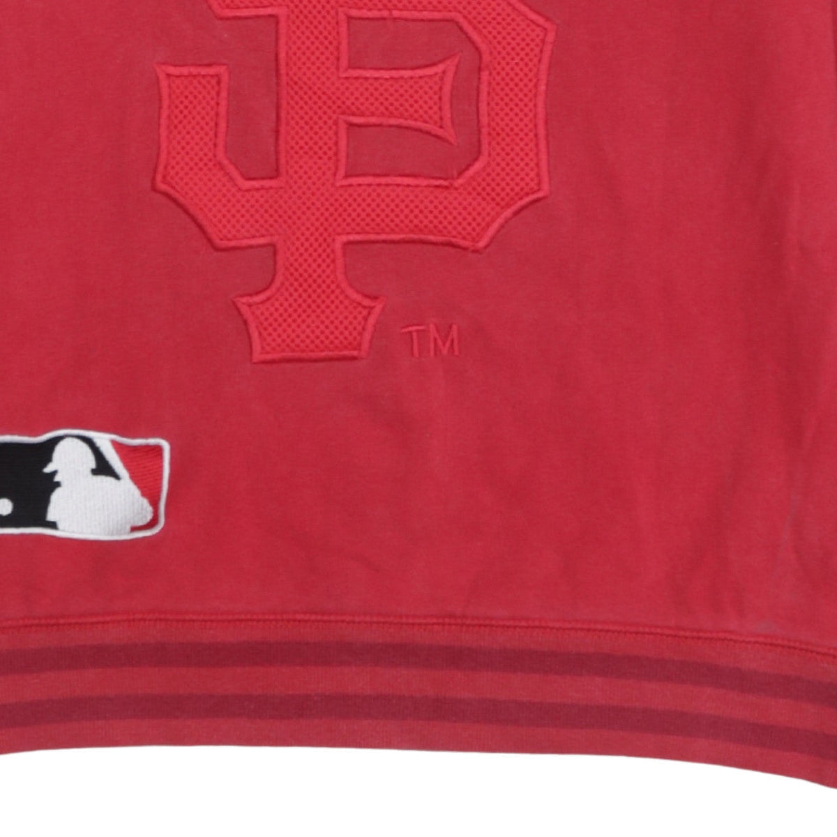 Majestic Men's Red Crew Neck Sweatshirt XS Sports Graphic Pullover