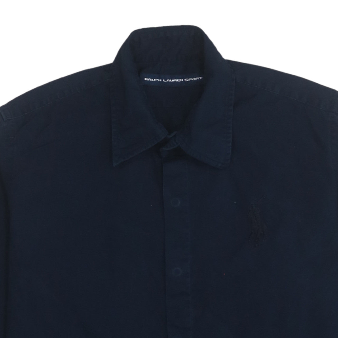 Ralph Lauren Boys Blue Cotton Button-Up Long Sleeve Shirt Size 10 Years
