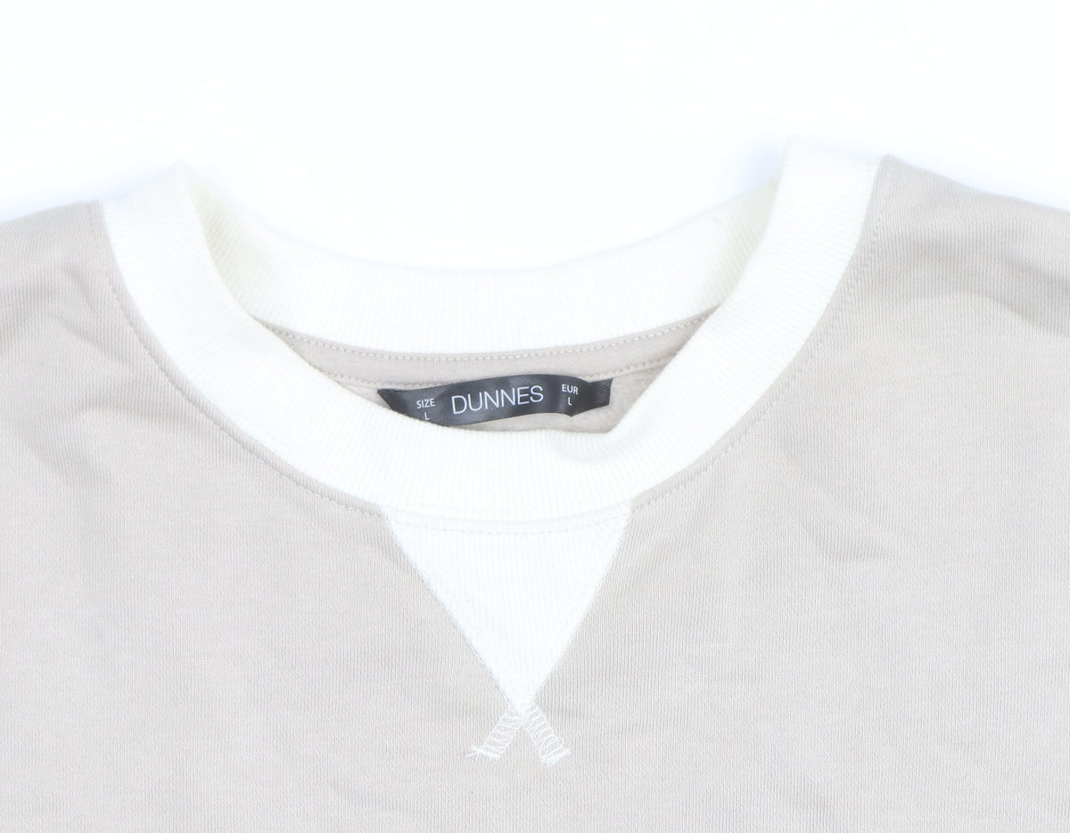 Dunnes Women Beige Vancouver Canada Pullover Sweatshirt Size L