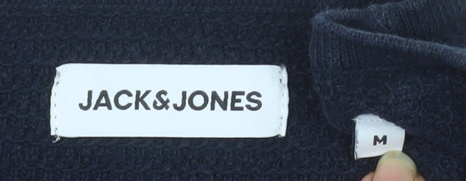 Jack & Jones Men's Blue Knit Pullover Sweatshirt Size M