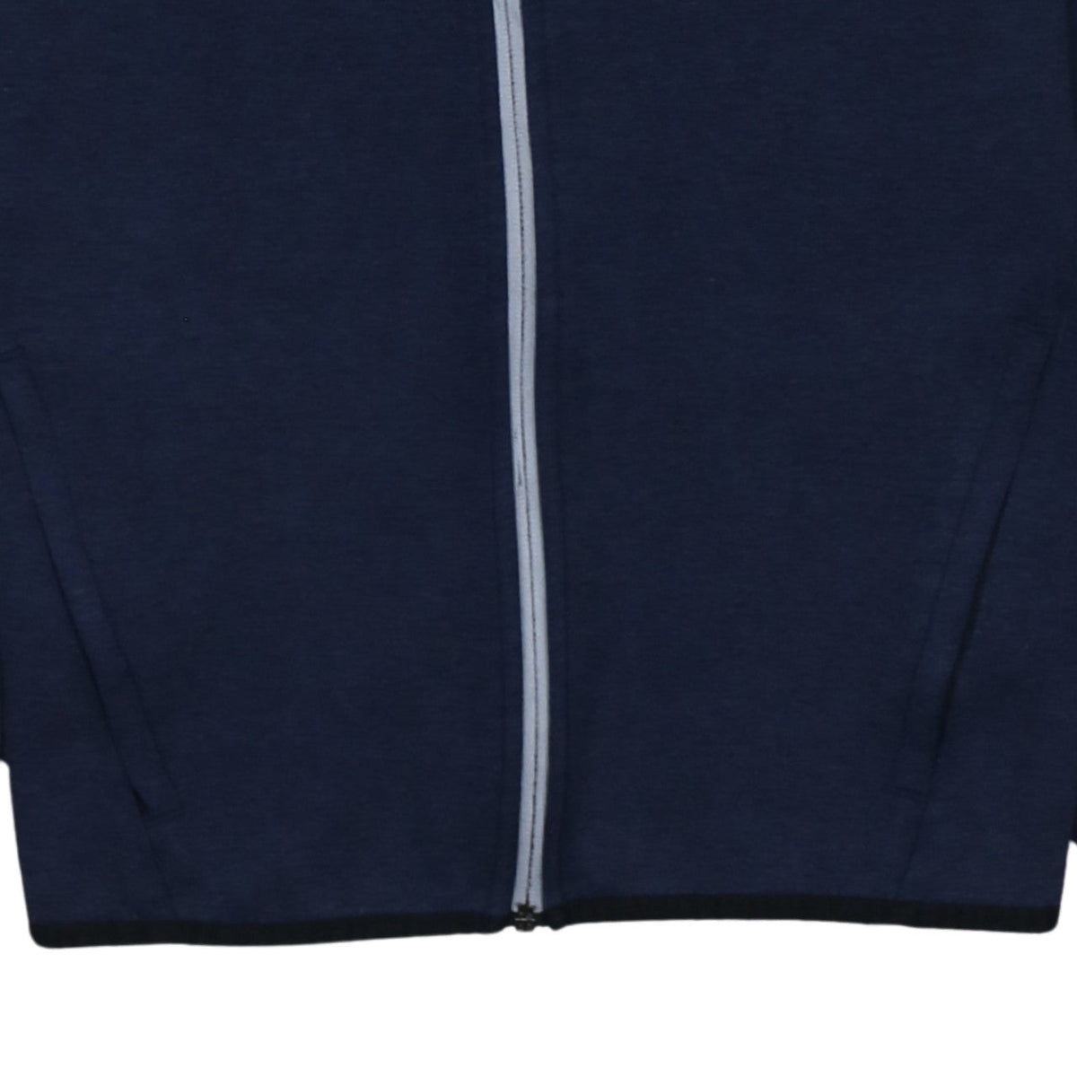 Puma Men's Blue Full Zip Hoodie Size S Lightweight Sportswear