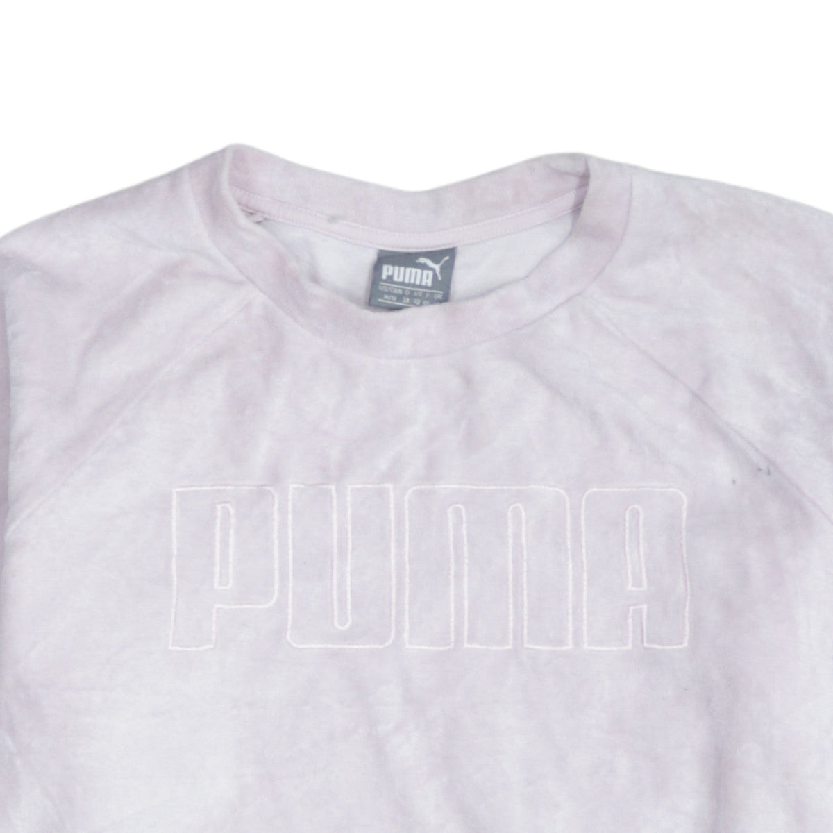 Puma Women's Pink Logo Pullover Sweatshirt Size 12