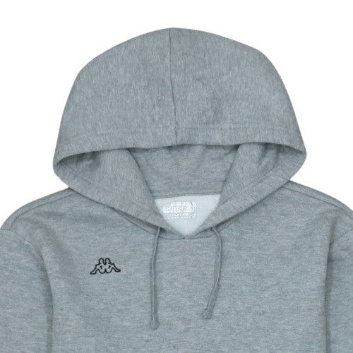 Kappa Men's Grey 2XL Pullover Hoodie with Logo and Pocket