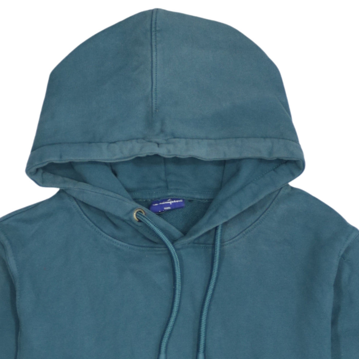 Champion Womens Teal Pullover Hoodie Large Cotton Casual