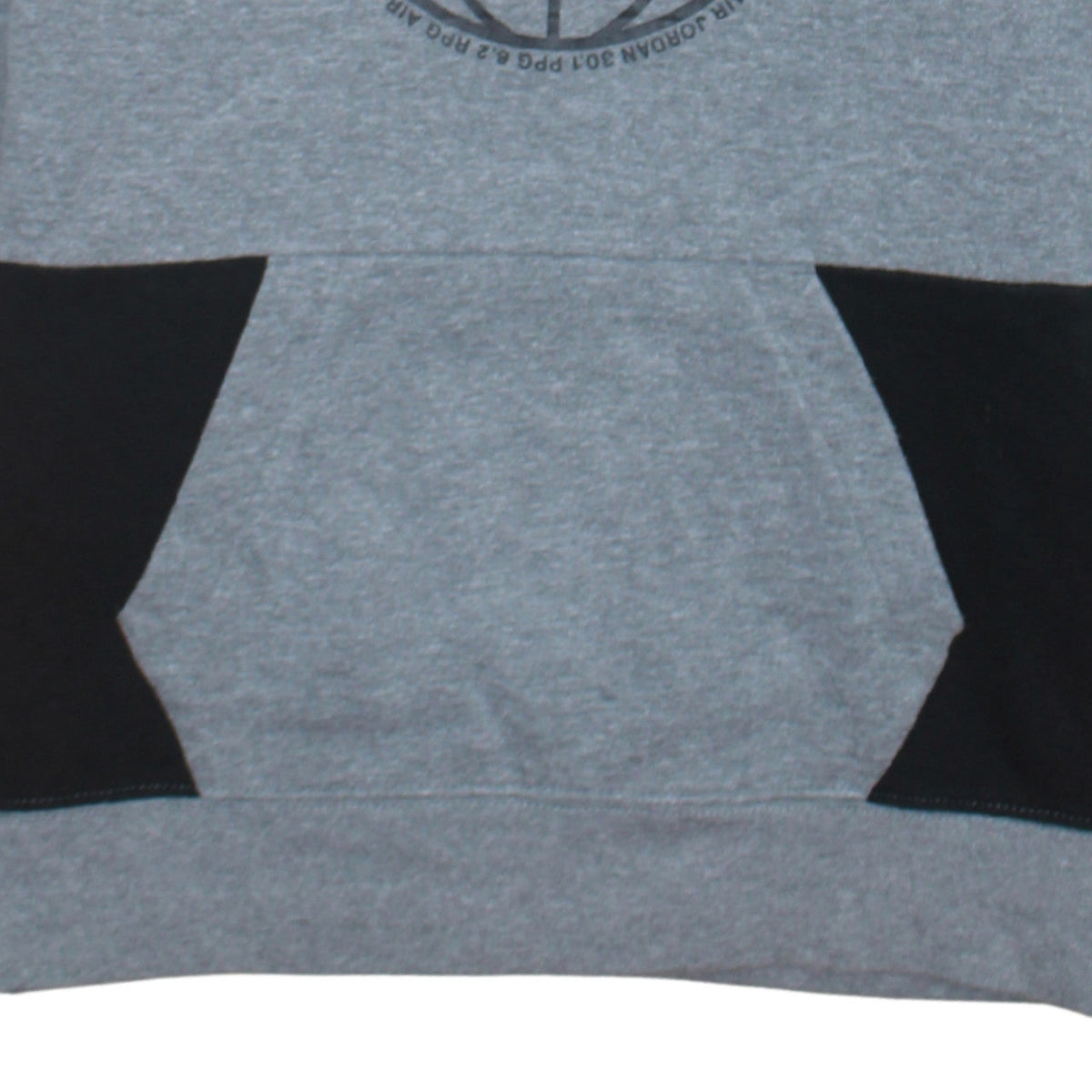 Jordan Boys Grey XL Pullover Hoodie with Logo Graphic Print