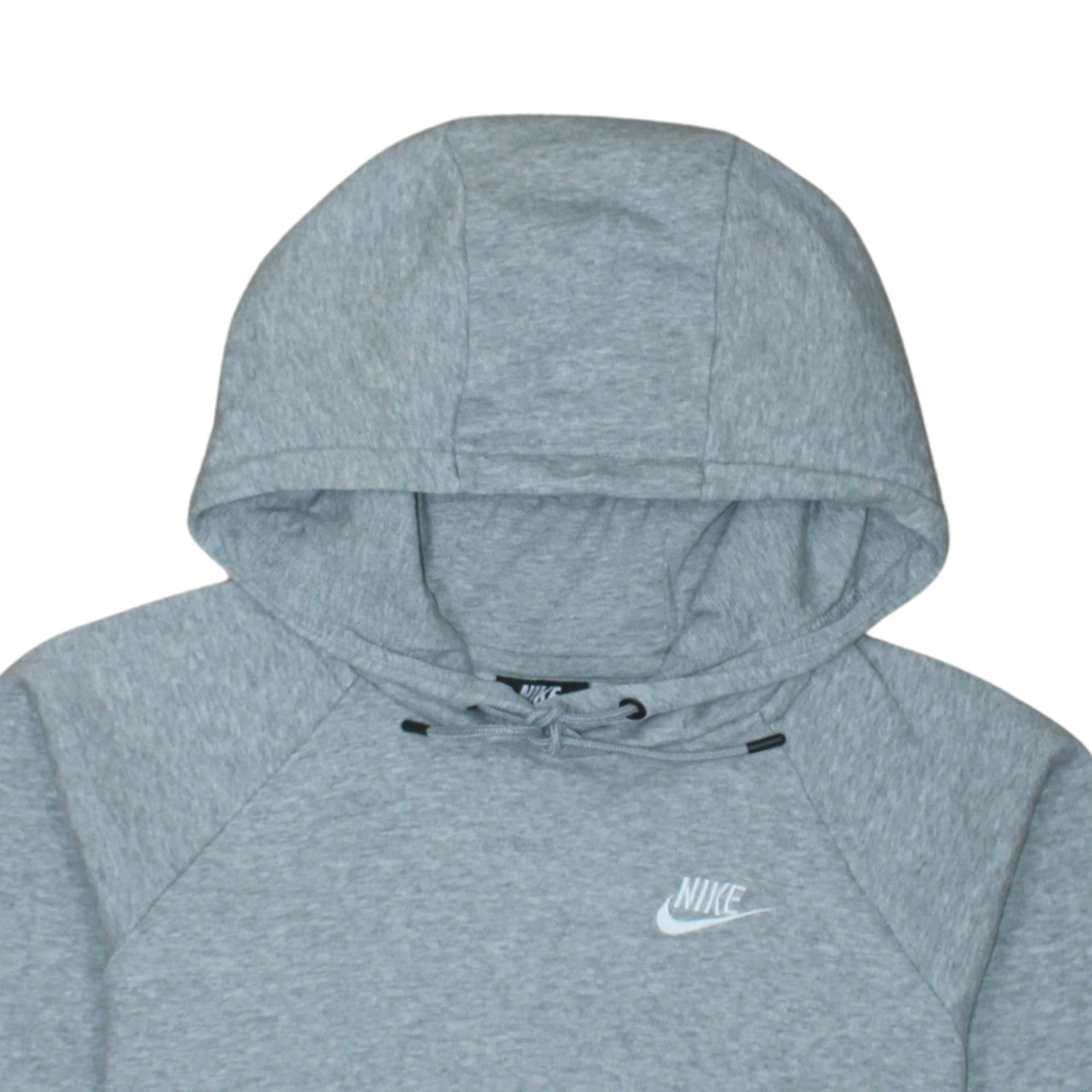 Nike Womens Grey Pullover Hoodie XS Cotton Blend Sweatshirt