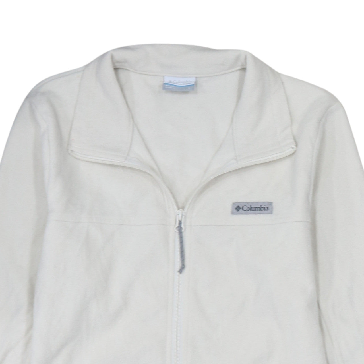 Columbia Men's Ivory Fleece Full Zip Jacket Size L Outdoor Activewear