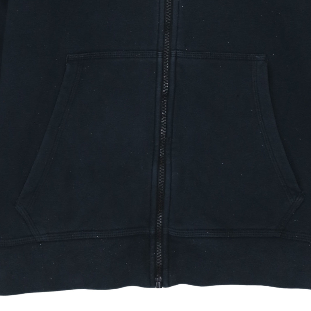 Nike Men's Black Full Zip Hoodie L Fleece Sportswear