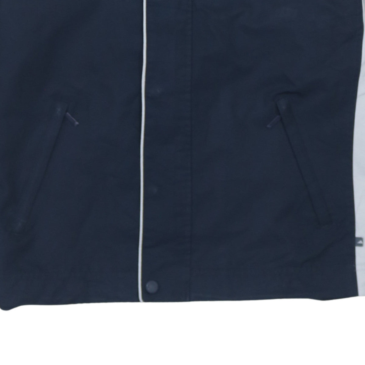 Adidas Boys Blue Colourblock Hooded Rain Coat 11-12 Years