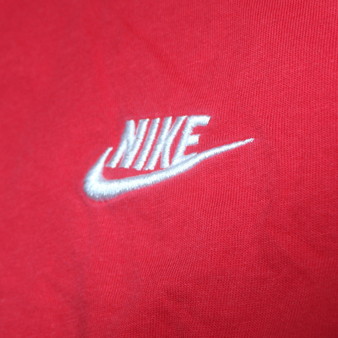 Nike Men's Red XL Crew Neck Short Sleeve Cotton Sports T-Shirt