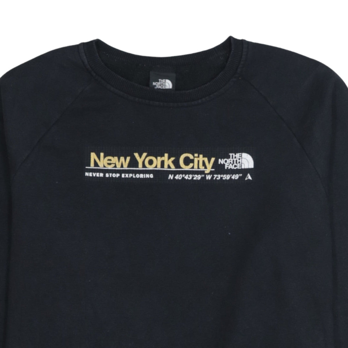 The North Face Womens Black Small New York City Pullover Sweatshirt