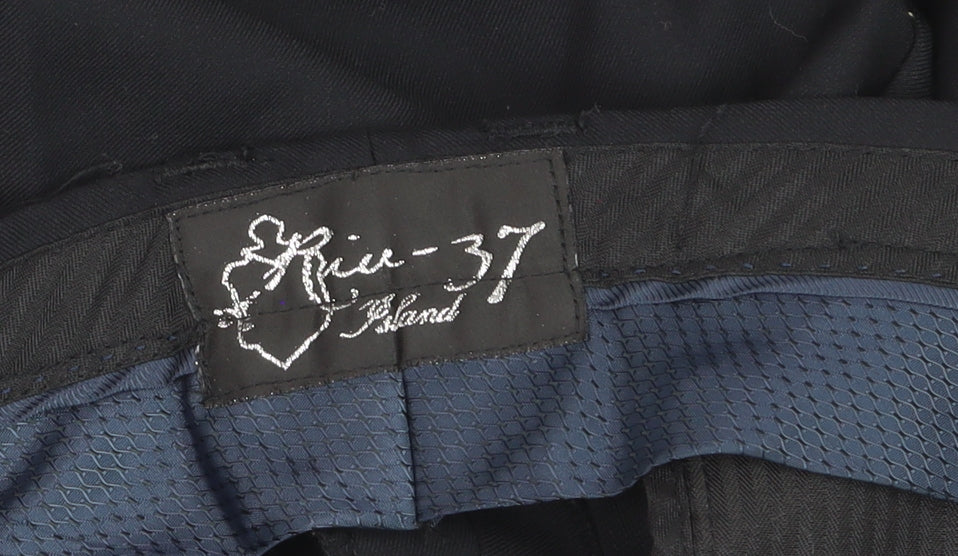 River Island Men’s Black 32R Straight Trousers