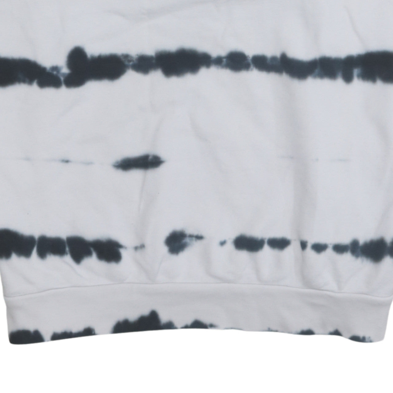 Levi's Women's Black & White Tie-Dye Pullover Sweatshirt Medium