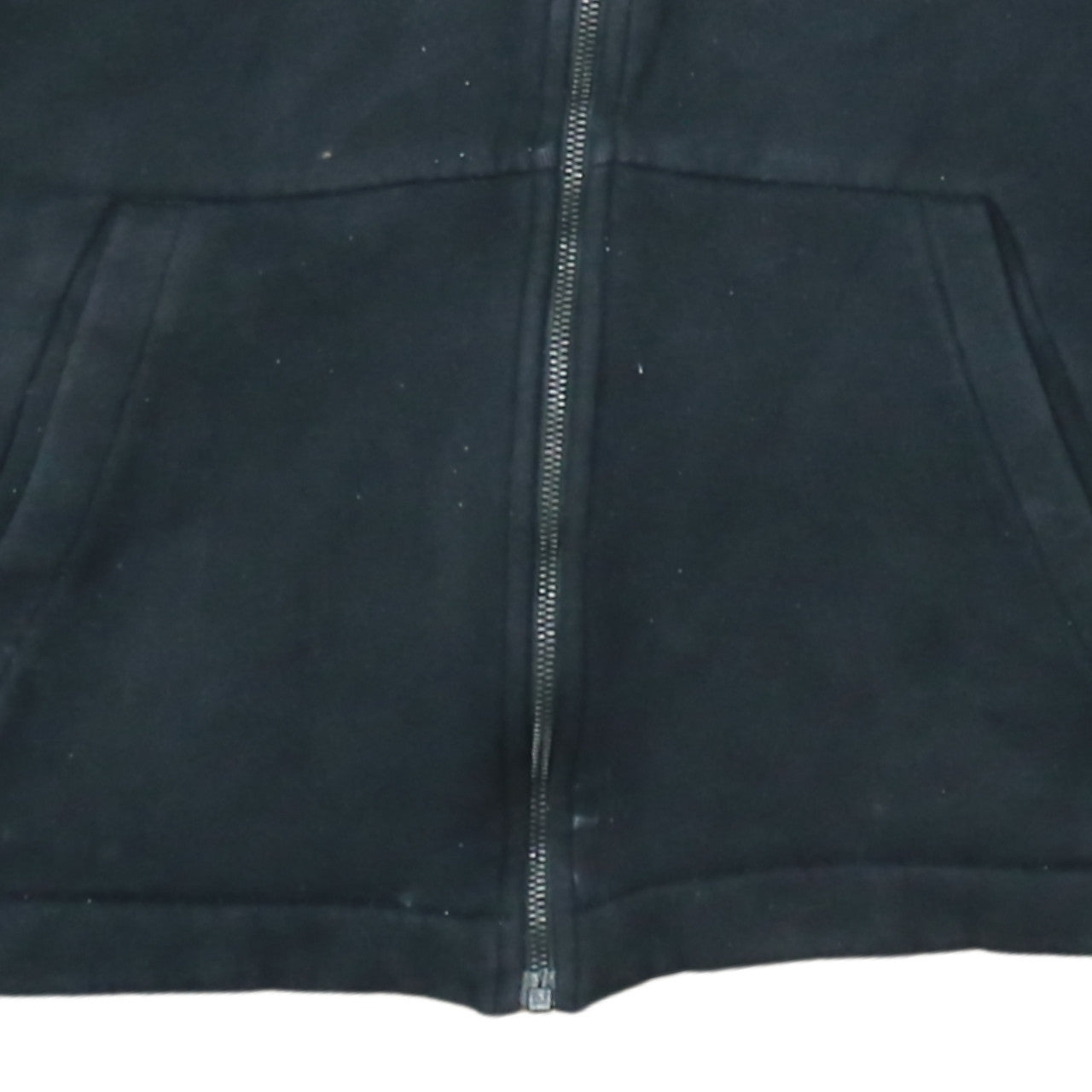 Nike Men's Black Full Zip Hoodie Jacket Size L Regular Fleece