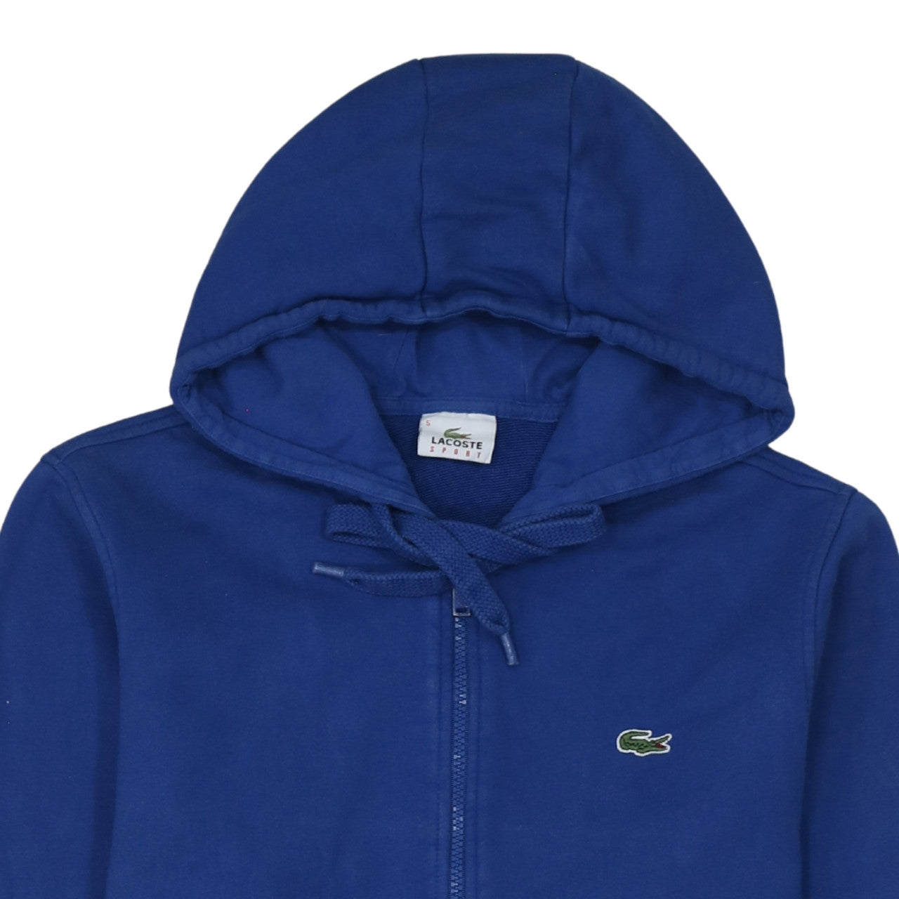 Lacoste Sport Men's Blue Full Zip Hoodie L Cotton