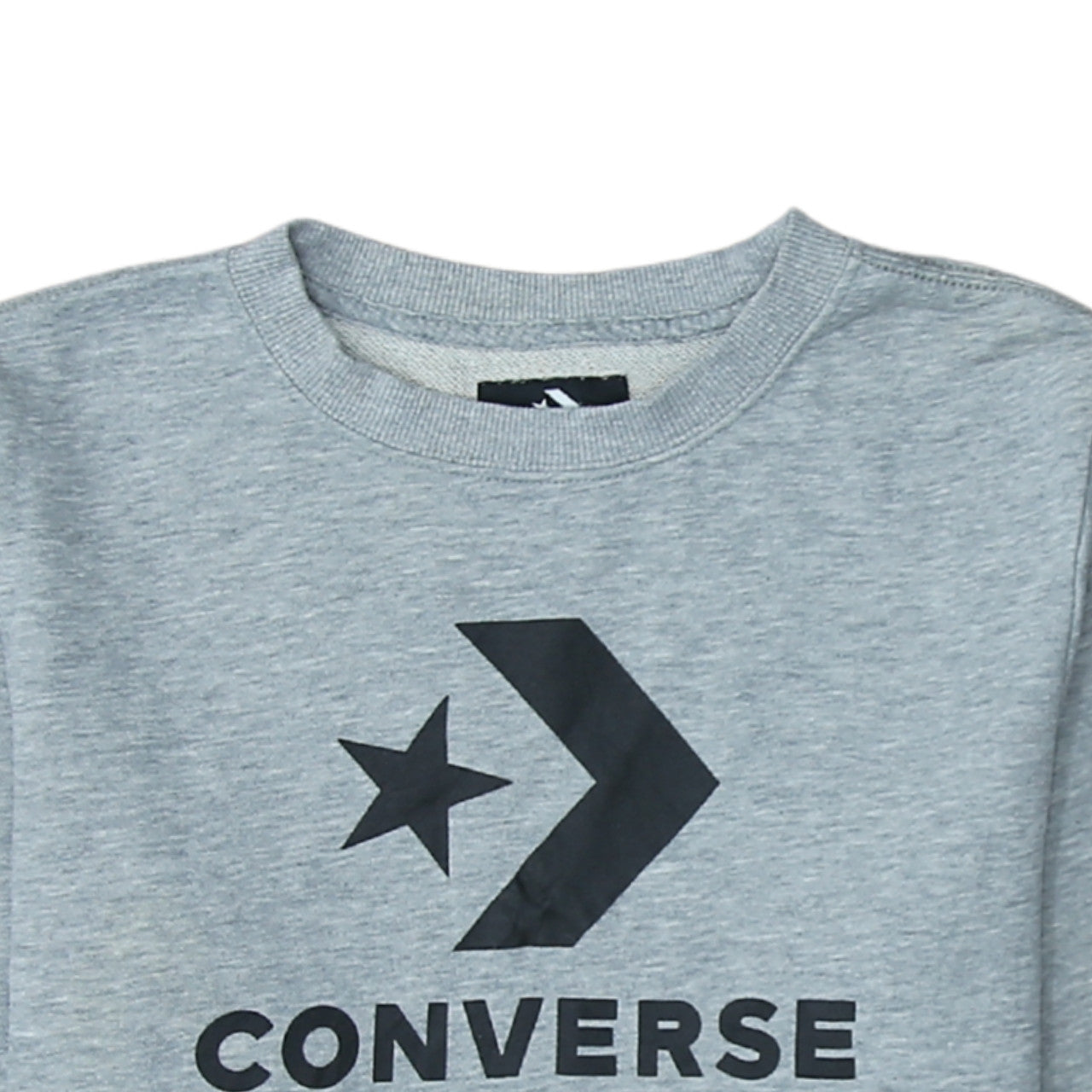 Converse Boys Grey Crew Neck Pullover Sweatshirt XL 13-15 Years