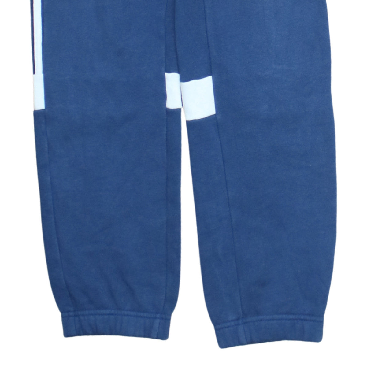 Adidas Mens Blue Slim Sweatpants Joggers Size S with Stripes
