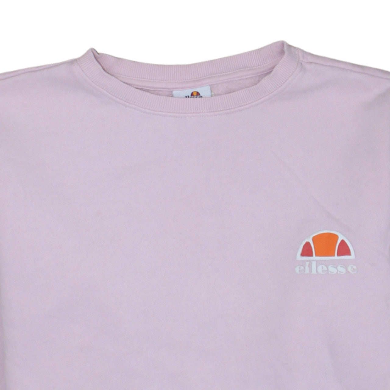 Ellesse Womens Pink Crew Neck Pullover Sweatshirt Size 12