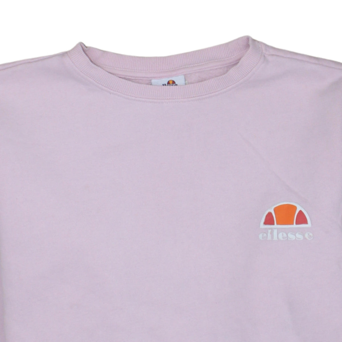 Ellesse Womens Pink Crew Neck Pullover Sweatshirt Size 12
