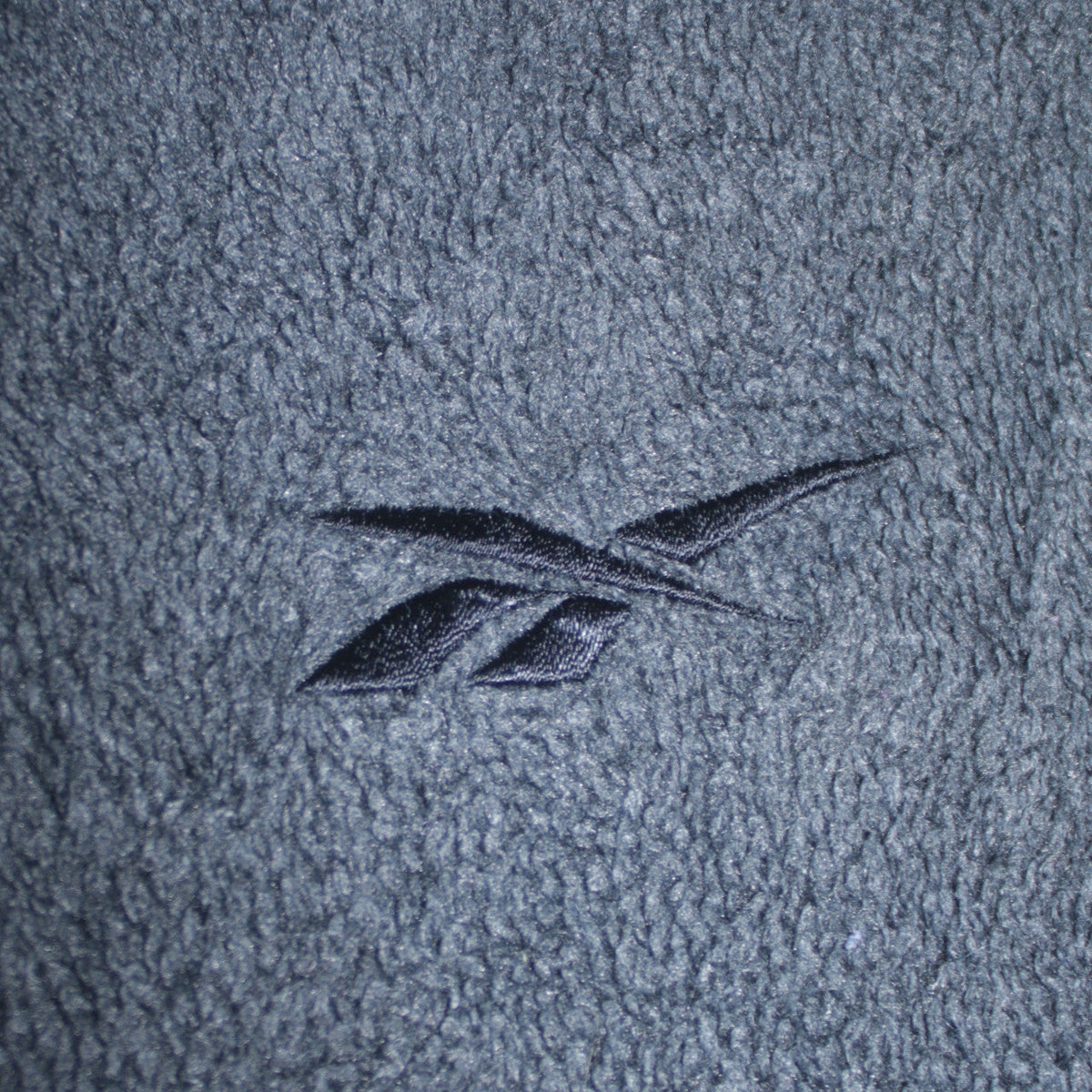 Reebok Women’s Grey Fleece V-Neck Pullover Sweatshirt Size 14