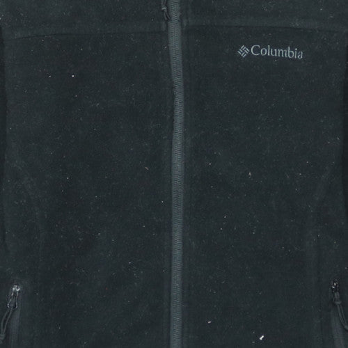 Columbia Women's Black Fleece Full Zip Jacket Size S Outdoor Wear